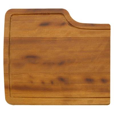 Tagliere in legno iroko per vascone HR0860 - mod. TAGIRK1  Plados         TAGIRK1 - Incasso